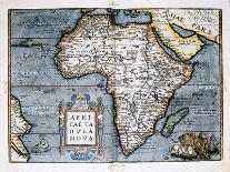Map of Africa-Abraham Ortelius-Art Print
