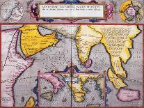 Map of the Pacific Ocean-Abraham Ortelius-Art Print
