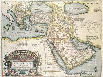 Map of Southern Italy-Abraham Ortelius-Art Print