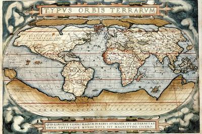 "Theatrum Orbis Terrarum" (Anntwerp, 1570)