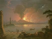 The Eruption of Vesuvius-Abraham Pether-Giclee Print