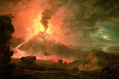 The Eruption of Vesuvius-Abraham Pether-Giclee Print