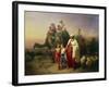 Abraham's Journey from Ur to Canaan, 1850-Jozsef Molnar-Framed Giclee Print