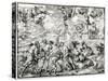 Abraham's Sacrifice, 1516-1518-Ugo da Carpi-Stretched Canvas
