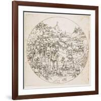 Abraham's Sacrifice, 1585-Jonas Silber-Framed Giclee Print