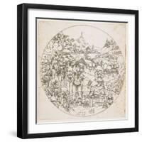 Abraham's Sacrifice, 1585-Jonas Silber-Framed Giclee Print