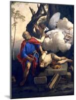 Abraham's Sacrifice, 17th Century-Laurent de La Hyre-Mounted Giclee Print