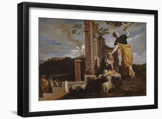 Abraham's Sacrifice of Isaac, 1654-56-David the Younger Teniers-Framed Giclee Print