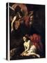 Abraham's Sacrifice of Isaac, C1615-C1620-Giovanni Battista Caracciolo-Stretched Canvas