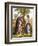 Abraham's Servant and Rebekah-English-Framed Giclee Print