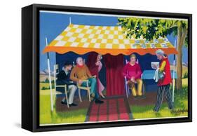 Abraham's Three Visitors, 2003-Dinah Roe Kendall-Framed Stretched Canvas