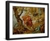 Abraham Sacrifices Isaac, Sketch for the Ceiling of the Church of the Jesuits in Antwerp-Peter Paul Rubens-Framed Giclee Print