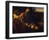 Abraham Sacrificing Isaac, 1603-1604-Caravaggio-Framed Giclee Print