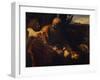 Abraham Sacrificing Isaac, 1603-1604-Caravaggio-Framed Giclee Print