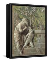 Abraham Sacrificing Isaac, C.1490-95-Andrea Mantegna-Framed Stretched Canvas