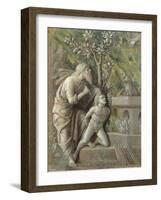 Abraham Sacrificing Isaac, C.1490-95-Andrea Mantegna-Framed Giclee Print