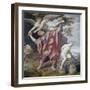 Abraham Sacrificing Isaac-Domenichino-Framed Giclee Print