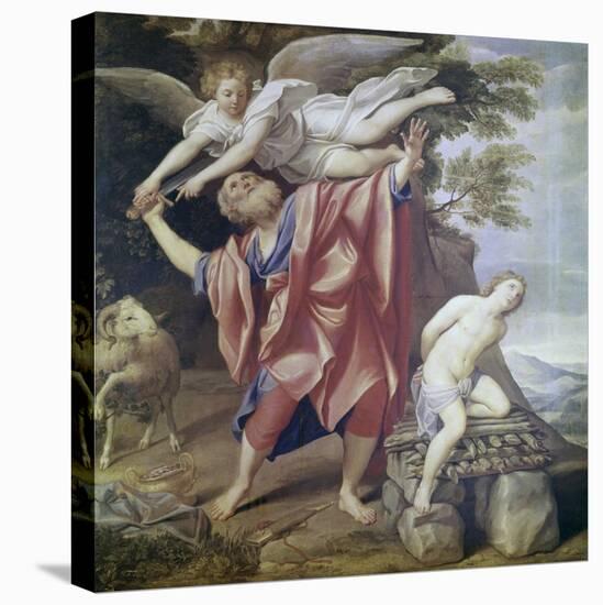 Abraham Sacrificing Isaac-Domenichino-Stretched Canvas