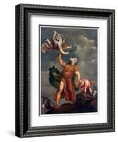 Abraham Sacrificing Isaac-Titian (Tiziano Vecelli)-Framed Giclee Print