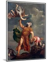 Abraham Sacrificing Isaac-Titian (Tiziano Vecelli)-Mounted Giclee Print