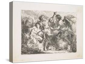 Abraham Sacrificing Isaac-Giambattista Mengardi-Stretched Canvas