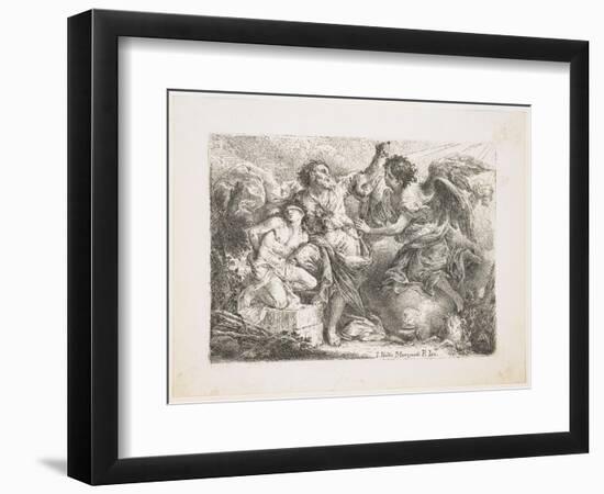 Abraham Sacrificing Isaac-Giambattista Mengardi-Framed Giclee Print