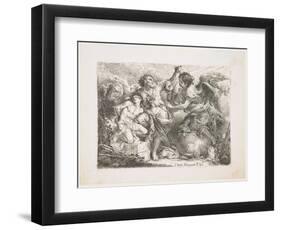 Abraham Sacrificing Isaac-Giambattista Mengardi-Framed Giclee Print