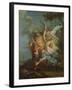 Abraham Sacrificing (Oil on Canvas)-Antoine Coypel-Framed Giclee Print