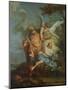 Abraham Sacrificing (Oil on Canvas)-Antoine Coypel-Mounted Giclee Print
