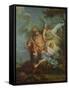 Abraham Sacrificing (Oil on Canvas)-Antoine Coypel-Framed Stretched Canvas