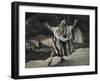 Abraham Sees Sodom in Flames-James Tissot-Framed Giclee Print