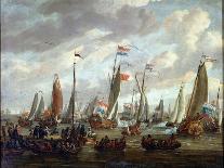 Anchorage of Enkhuizen-Abraham Storck-Art Print