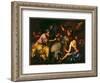 Abraham Teaches Geography to the Egyptians-Antonio Zanchi-Framed Giclee Print