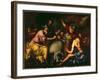 Abraham Teaches Geography to the Egyptians-Antonio Zanchi-Framed Giclee Print