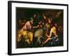 Abraham Teaches Geography to the Egyptians-Antonio Zanchi-Framed Giclee Print