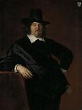 Portrait of Pieter De La Court-Abraham van den Tempel-Framed Art Print