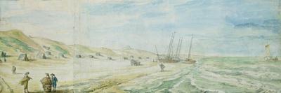 The Beach at Wijk Aan Zee-Abraham Willaerts-Giclee Print