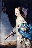 Portrait of Queen Christina of Sweden, 1661-Abraham Wuchters-Mounted Giclee Print