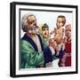 Abram Admiring Ishmael, the Son of Hagar-Pat Nicolle-Framed Giclee Print