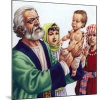 Abram Admiring Ishmael, the Son of Hagar-Pat Nicolle-Mounted Giclee Print