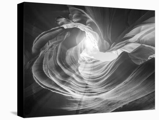 Abrazo 1 BW-Moises Levy-Stretched Canvas