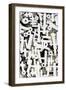 Abrupt Shorthand I-Joshua Schicker-Framed Giclee Print