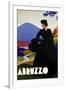 Abruzzo-Blackdress-null-Framed Giclee Print