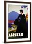 Abruzzo-Blackdress-null-Framed Giclee Print