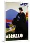 Abruzzo-Blackdress-null-Framed Giclee Print