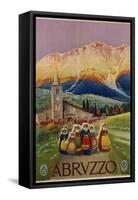 Abruzzo Poster-Alicandri-Framed Stretched Canvas