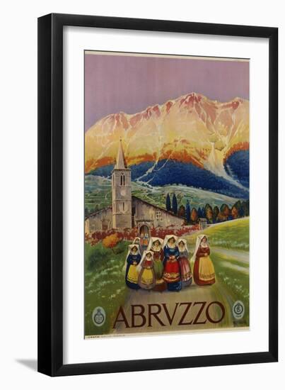 Abruzzo Poster-Alicandri-Framed Premium Photographic Print