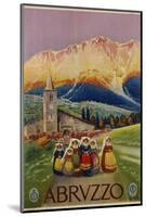 Abruzzo Poster-Alicandri-Mounted Photographic Print