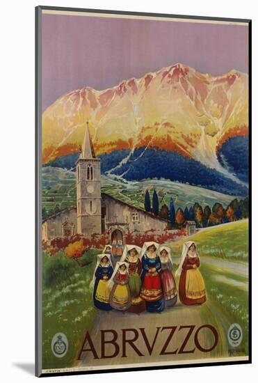 Abruzzo Poster-Alicandri-Mounted Photographic Print