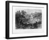 Absalom's Tomb, Near Jerusalem, Israel, 1841-E Redclyffe-Framed Giclee Print